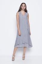  Asymmetrical Long Dress