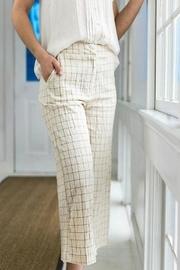 Crinkled Check Pants