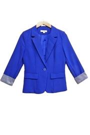  Royal Stripe-cuff Jacket