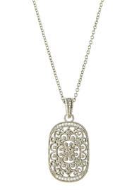  Jeweled Medallion Necklace
