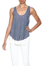  Blue White Tank
