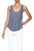  Blue White Tank