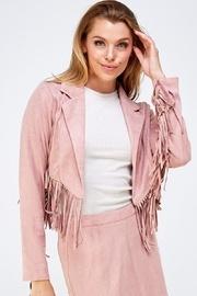  Pink Fringe Jacket