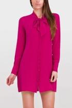  Silk Bow Dress