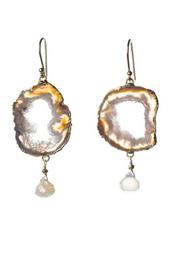  Geode Slice Earrings