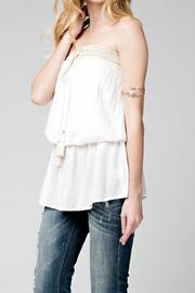  Crochet Strapless Tunic