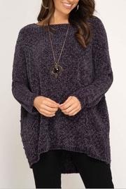  Chenille Pullover Top