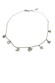  Charm Choker Necklace