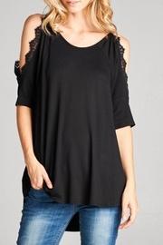  Lace-detail Top