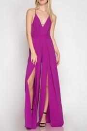  Split-leg Pant Suit