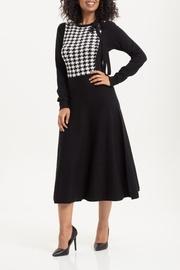  Sofia Houndstooth Knit-dress