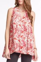  Paisley Sleeveless Tunic
