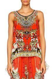  Camilla Button Back Top
