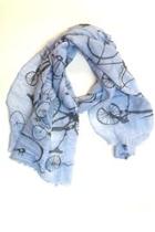 Light-blue Bicycle Scarf