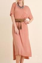  Washed Maxi Tee