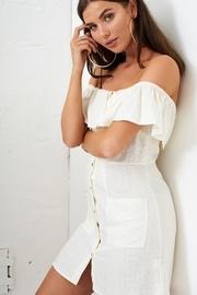 Ivory Bardot Dress
