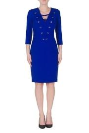  Midnight Lace Up Dress