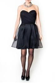 Strapless Black Dress