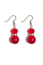  Blingy Red Earrings