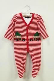 Christmas Footed Romper