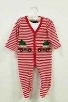  Christmas Footed Romper