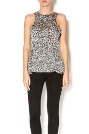  Leopard Peplum Blouse