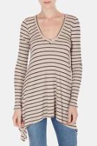  Soft Striped Tunic