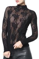  Lace Seamless Top