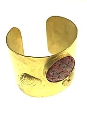  Coral Gold Cuff