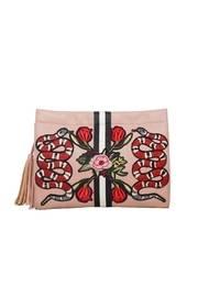  Snakes N Roses Clutch