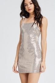 Nude Sequin Dress
