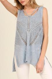  Crossed Back Sweater