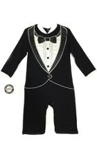  Tux Long Romper