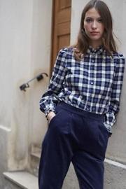  Cathia Plaid Top