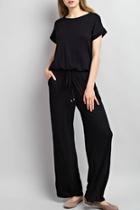  Erica Cap-sleeve Jumpsuit