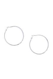  Medium Hammered Hoop Earrings