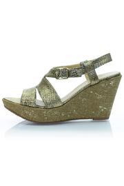  Snakeskin Wedge Sandal