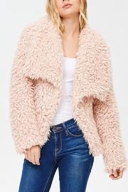  Shaggy Collar Jacket
