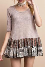  Sheer Knit Sweater