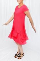  Capped Sleeve Dress