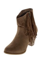  Short Fringe Bootie