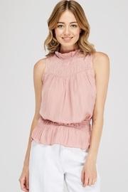  Blouson Smocked Top