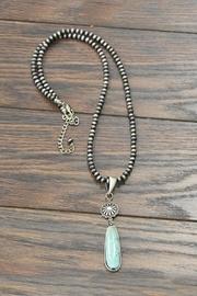  Natural-turquoise-stone Navajo Long-necklace