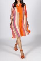  Orange Anjali Dress