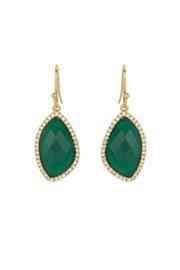  Green Onyx Earrings