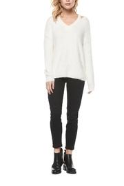  Ivory Eyelash Sweater