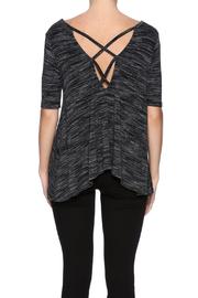  Cap Sleeve Cross Back Tee