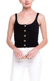  Knitted Buttoned Tank