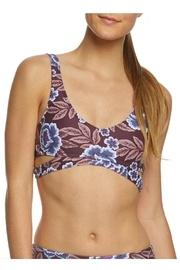  Muted Floral Bikini-top