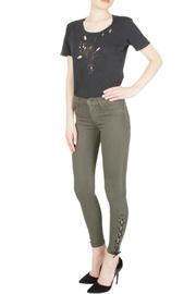  Lace Hem Crop
